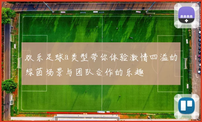 欢乐足球a类型带你体验激情四溢的绿茵场景与团队合作的乐趣
